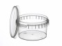 Verzegelbaar TP beker / pot / bak met diameter 95 mm. en inhoud 240 ml. - Joop Voet Verpakkingen